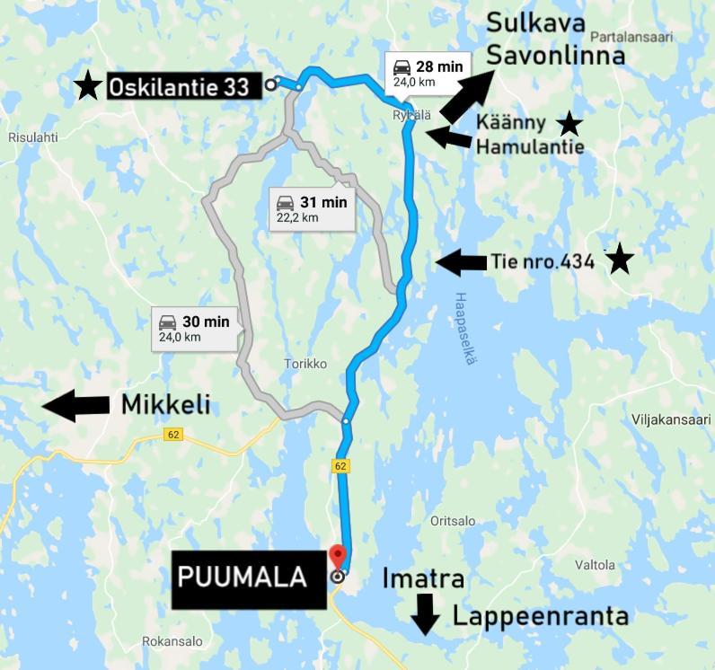 Kultaranta Villa Puumala Buitenkant foto